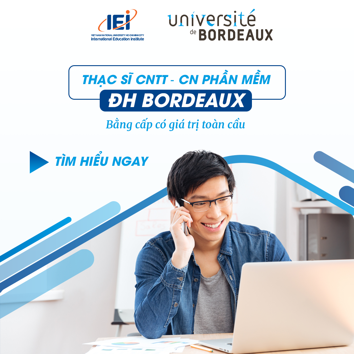 Thạc sĩ chuyên ngành Phần mềm, đại học Bordeaux - Pháp, mở ra tương lai tươi sáng cho giới lập trình viên