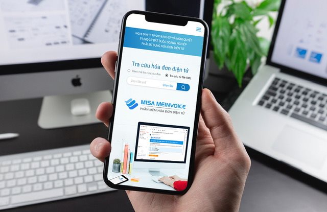 Giao diện thân thiện dễ dùng của phần mềm MISA MEINVOICE