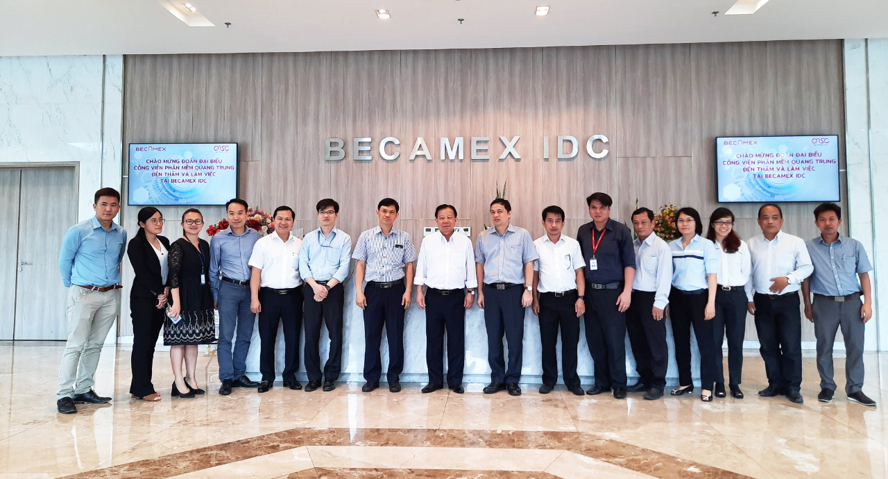 Visiting and working at Becamex IDC
