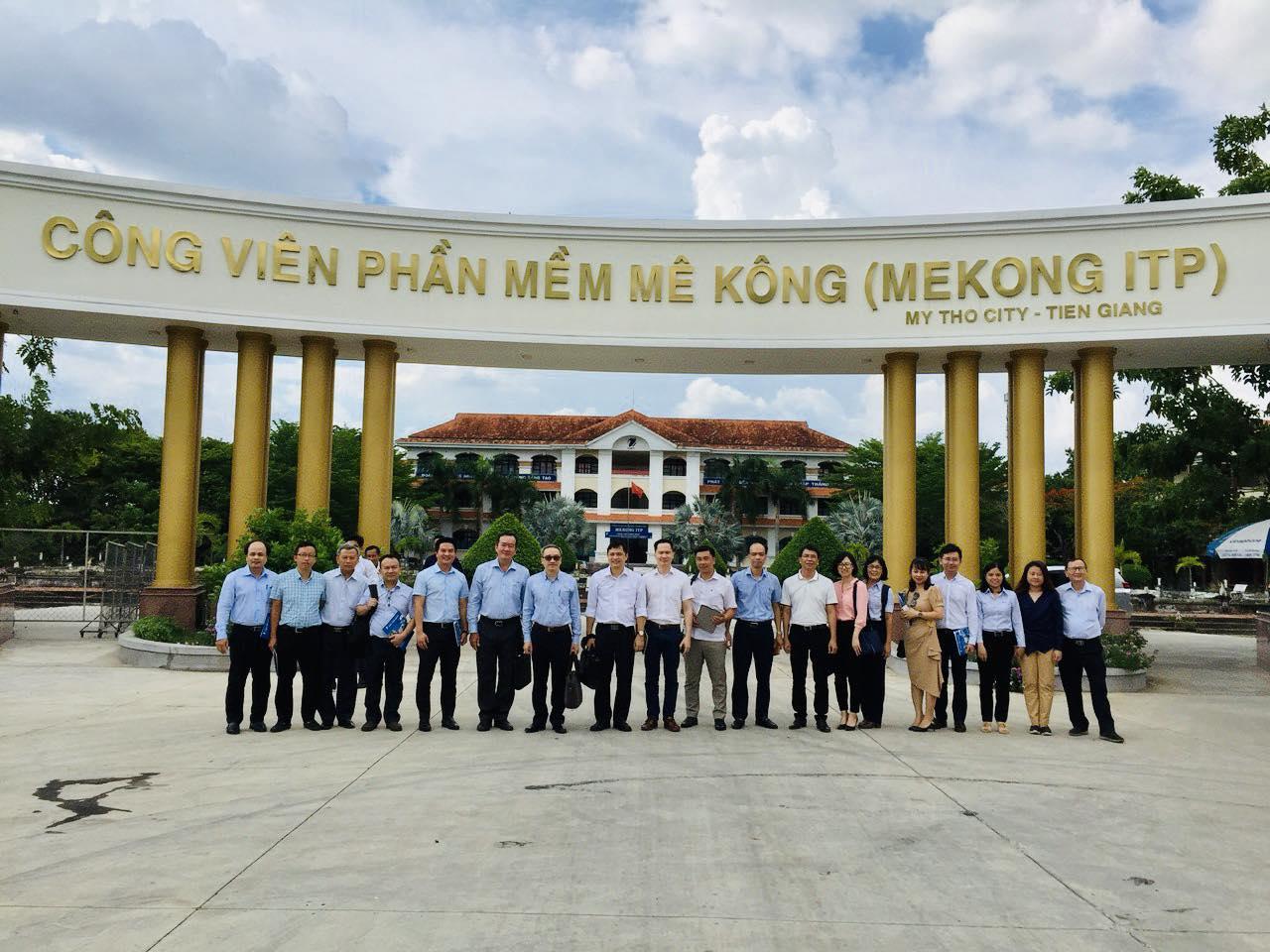 Thăm và làm việc tại Mekong ITP