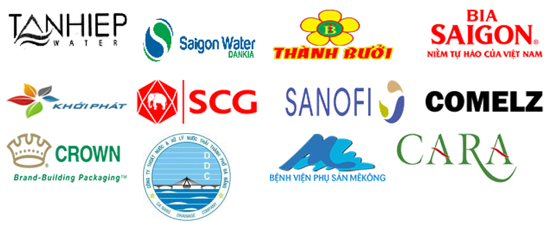 Khách hàng tiêu biểu sử dụng phần mềm quản lý bảo trì thiết bị WINMAIN CMMS