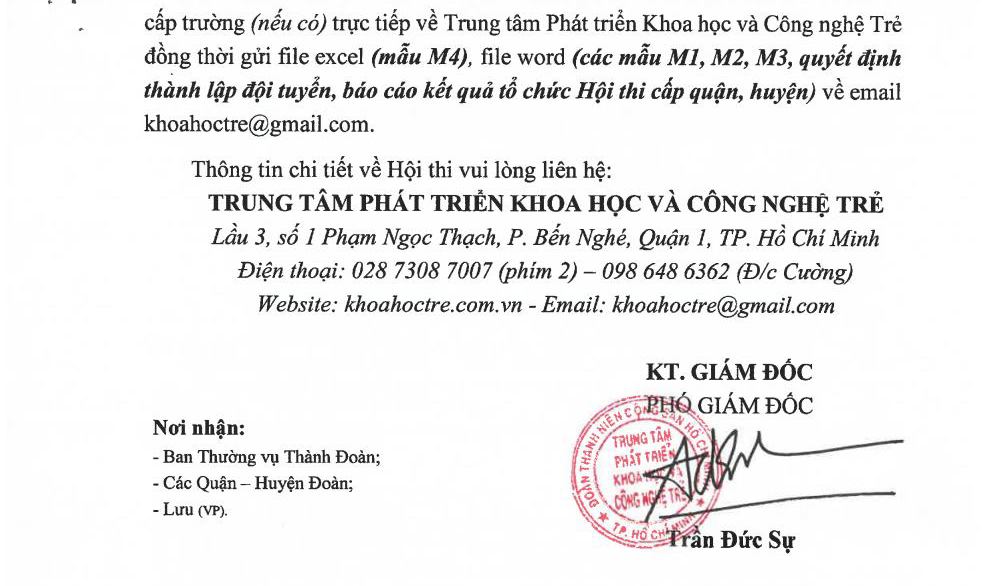 Vòng chung kết Hội thi Tin học trẻ TP. Hồ Chí Minh lần 29 năm 2020