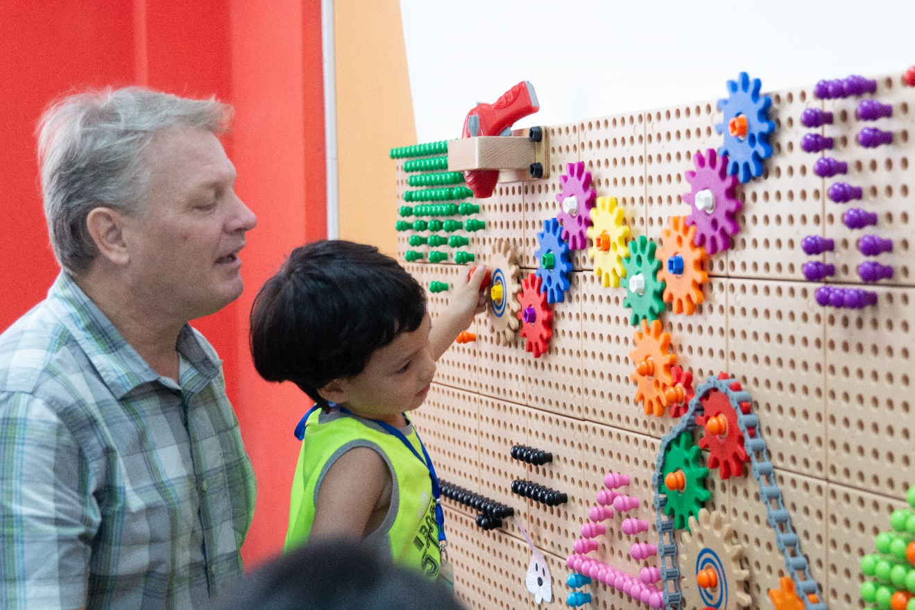 the grand opening at STEAMZONE