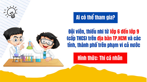 Mời bạn tham gia Hội thi Tôi yêu khoa học lần VI - năm 2020