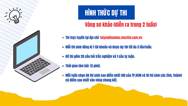 Mời bạn tham gia Hội thi Tôi yêu khoa học lần VI - năm 2020