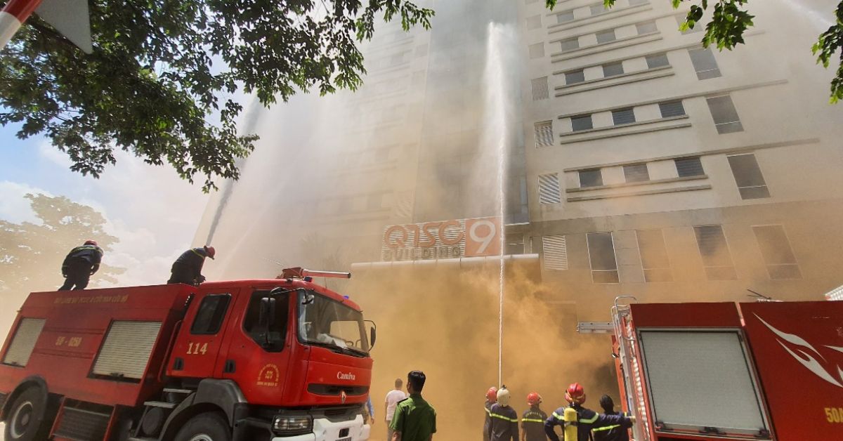 QTSC organized the fire drills at eight office buildings | QTSC