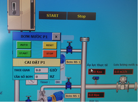 Image 5: SCADA system for operating water supply network and solving problems