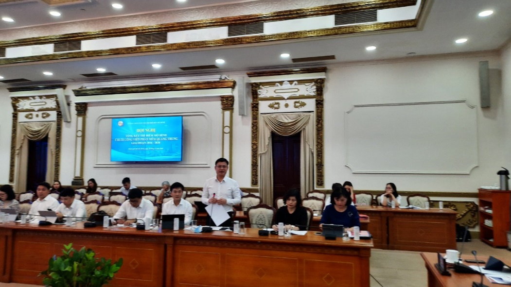 Hình 4: Ông Nguyễn Thanh Bình – Phó Chủ tịch UBND Thừa Thiên Huế nêu quyết tâm của Tỉnh trong việc tham gia vào Chuỗi CVPM Quang Trung