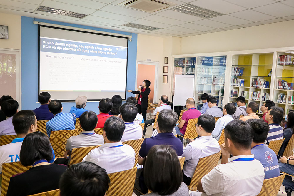 TMA và QTSC tổ chức hội thảo “Ngành năng lượng tái tạo và cơ hội cho các công ty công nghệ”