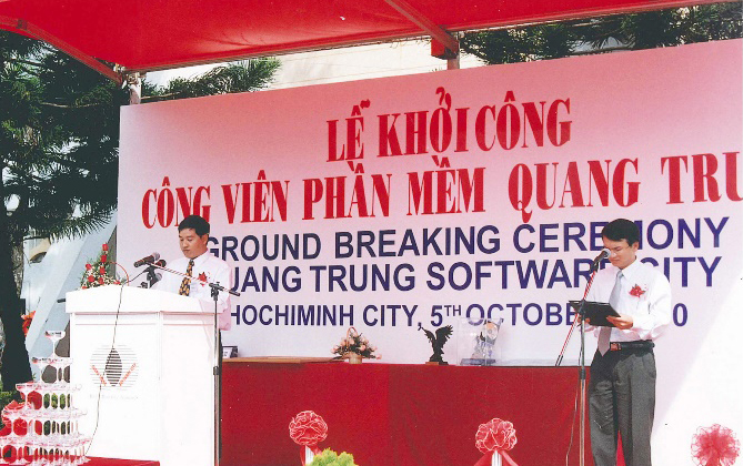 Hình ảnh Lễ khởi công (ngày 05/10/2000) 