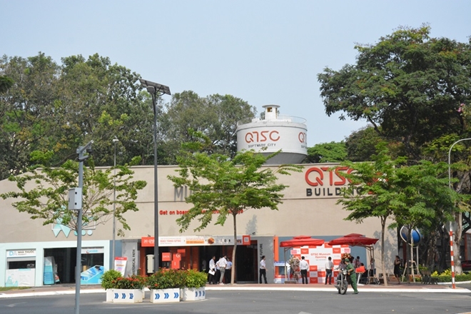 Một góc CVPM Quang Trung.