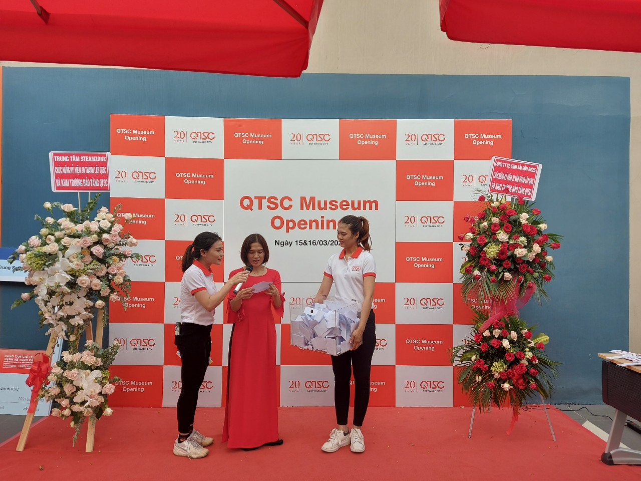 Một vài hình ảnh trong 2 ngày khai trương Bảo tàng QTSC
