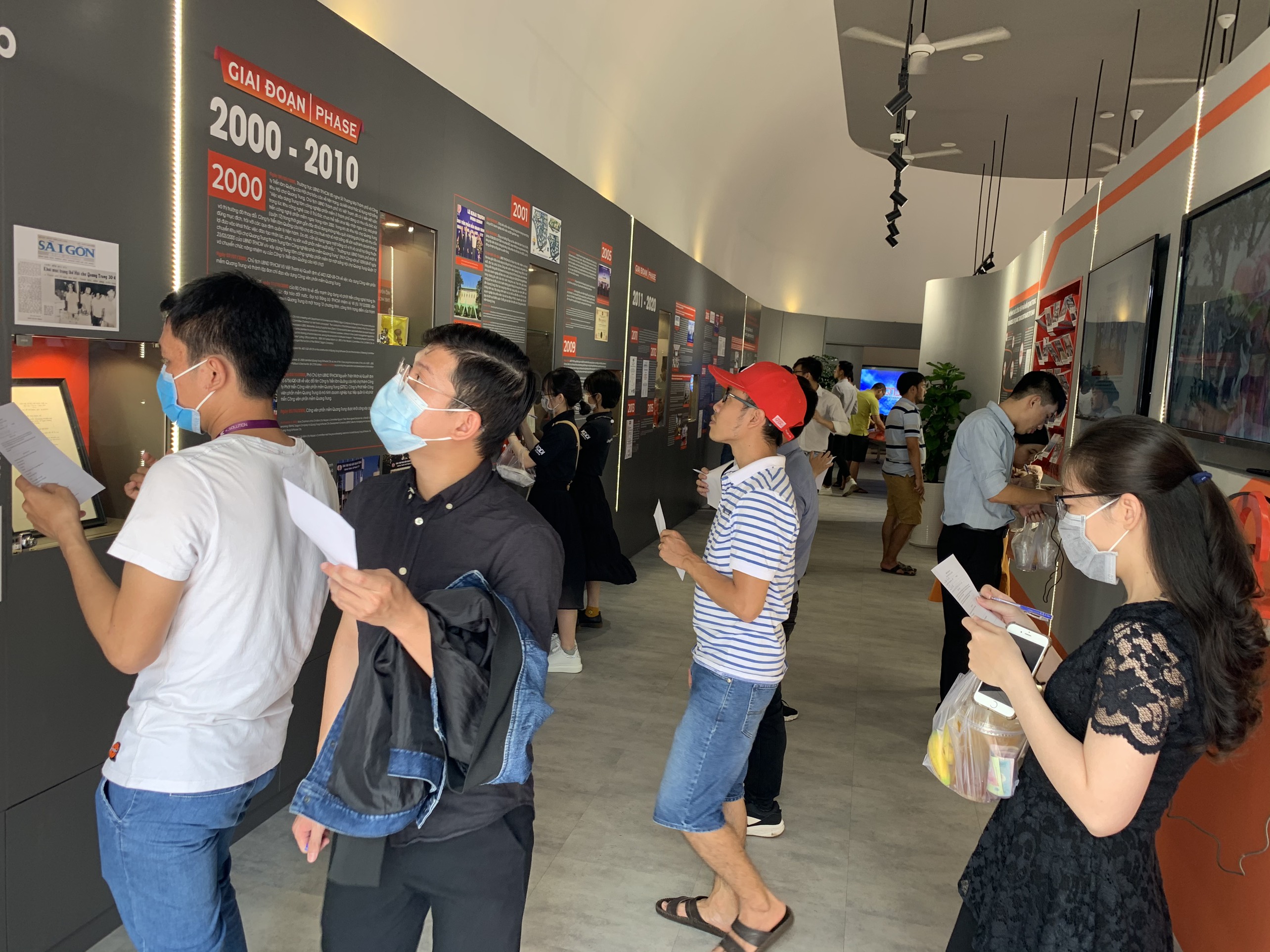 Một vài hình ảnh trong 2 ngày khai trương Bảo tàng QTSC