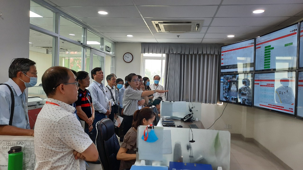 Visiting QTSC IOC (Integrated Operation Center)