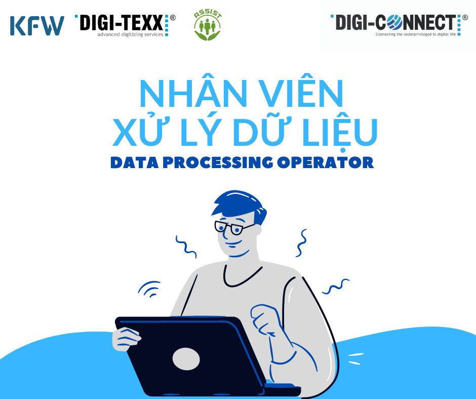 Dự án DIGI-CONNECT: Miễn phí đào tạo nghề "Xử lý dữ liệu" cho các đối tượng yếu thế với cuộc sống số hóa