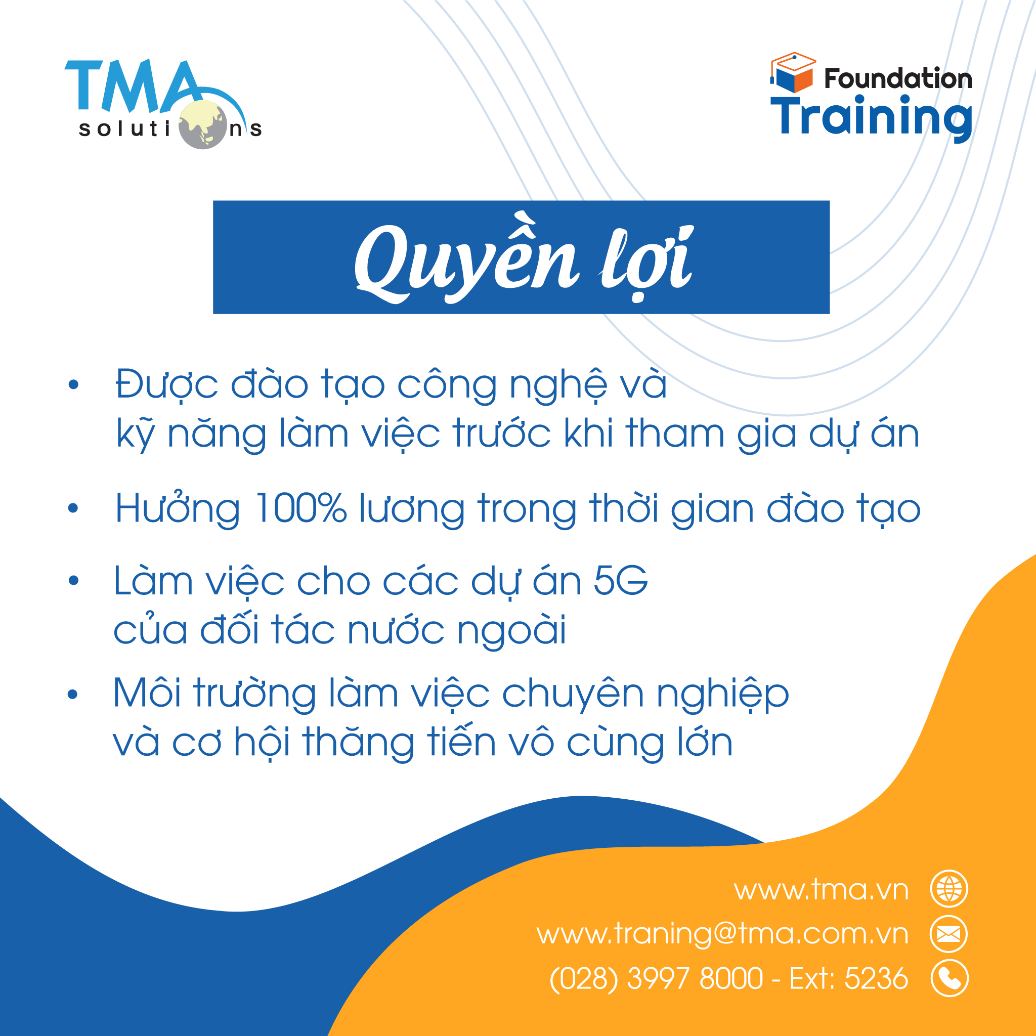 TMA Solutions tuyển dụng C/C++ Developer cho dự án 5G không yêu cầu kinh nghiệm