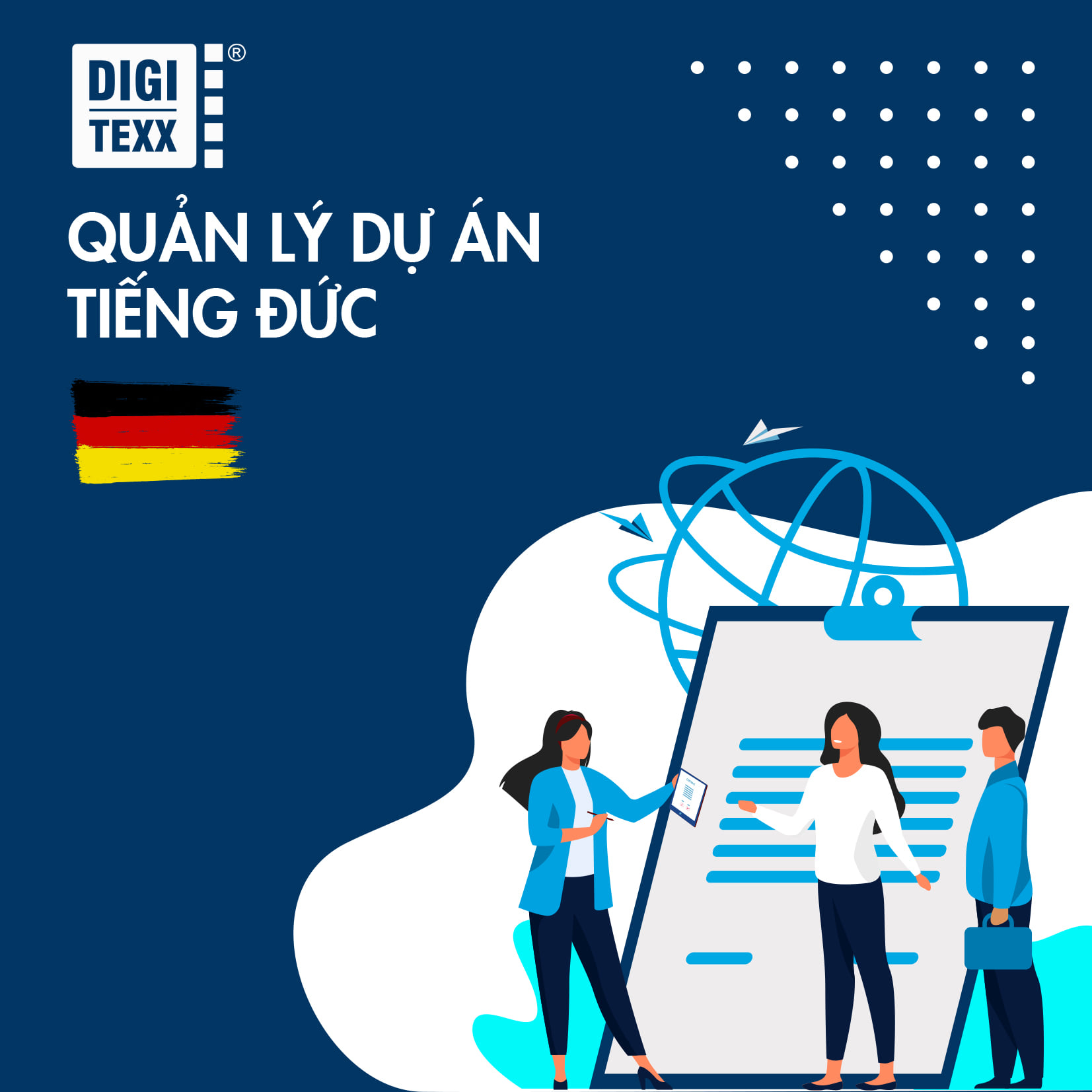 DIGI-TEXX tuyển dụng Chuyên viên cho Khối dự án tiếng Đức/Anh/Nhật