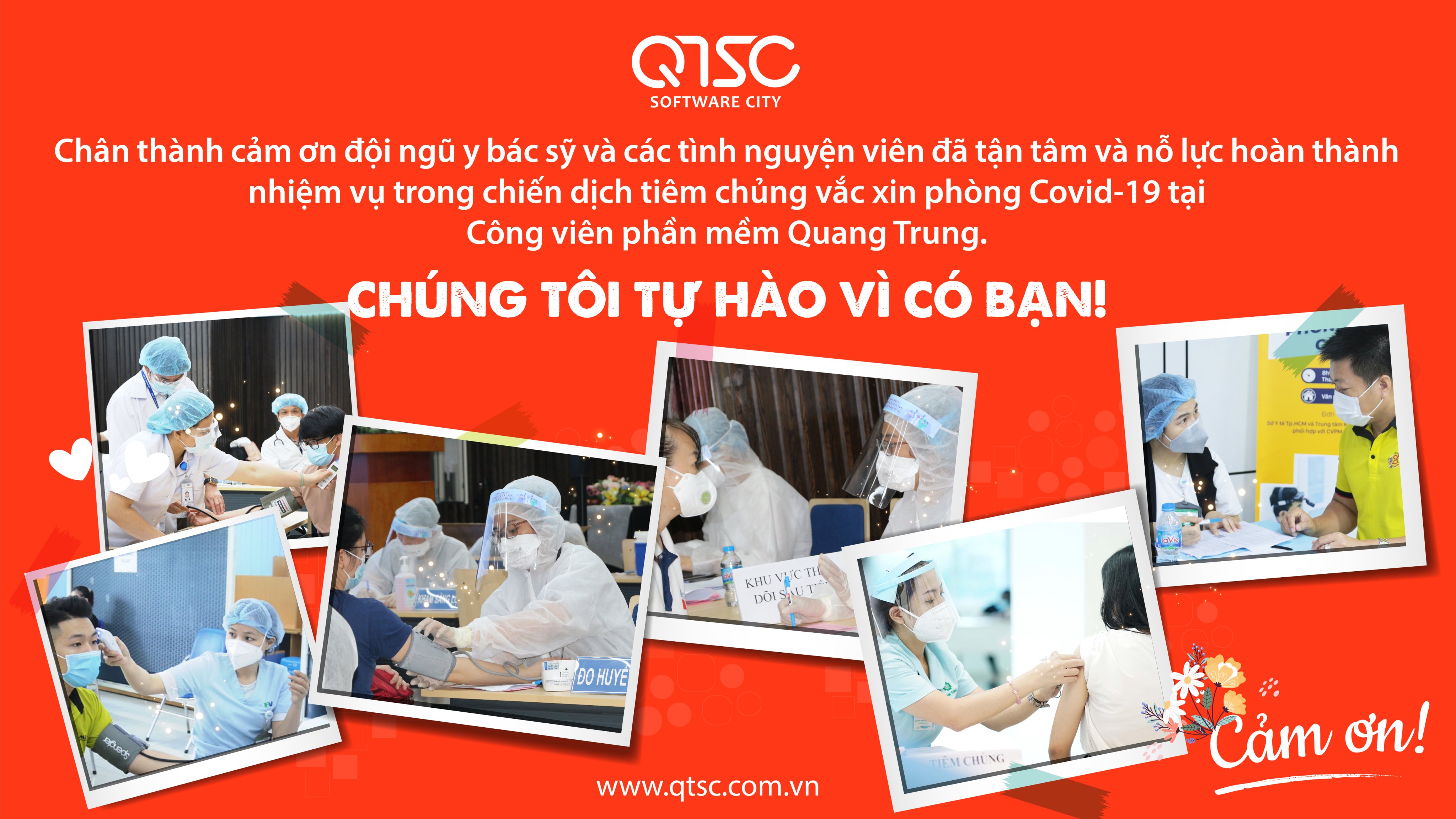 Chiến dịch tiêm vaccine phòng Covid-19 tại Công viên phần mềm Quang Trung đã thành công tốt đẹp