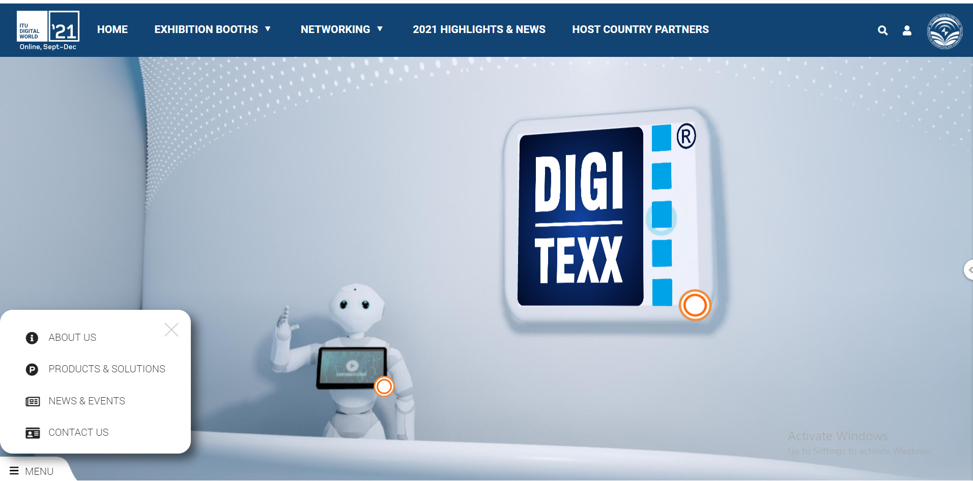 Hình 2: Gian hàng trực tuyến của công ty DIGI-TEXX VIETNAM