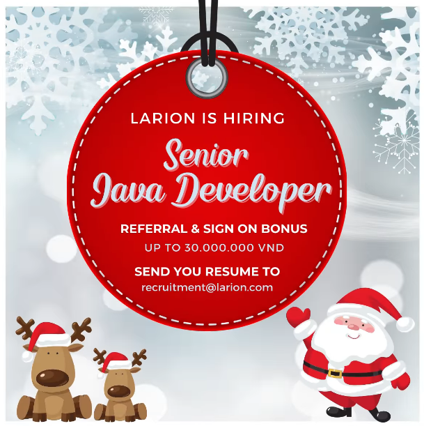 LARION tuyển vị trí Senior Java Developer