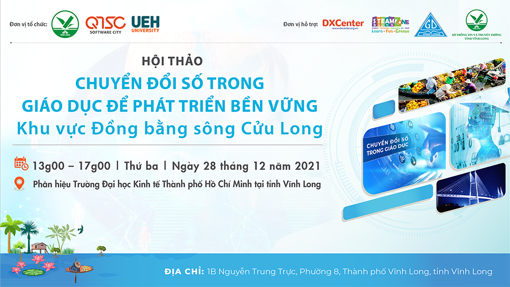 Mời tham gia "Hội thảo Chuyển đổi số trong giáo dục để phát triển bền vững"