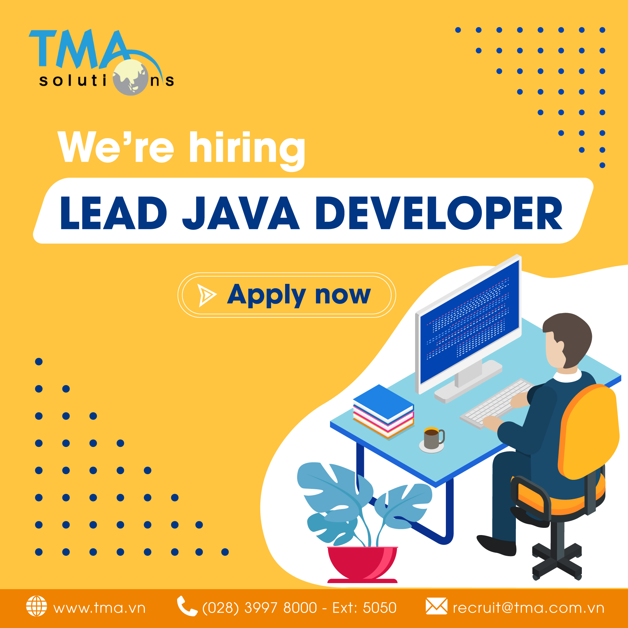 TMA tuyển vị trí Lead Java Developer