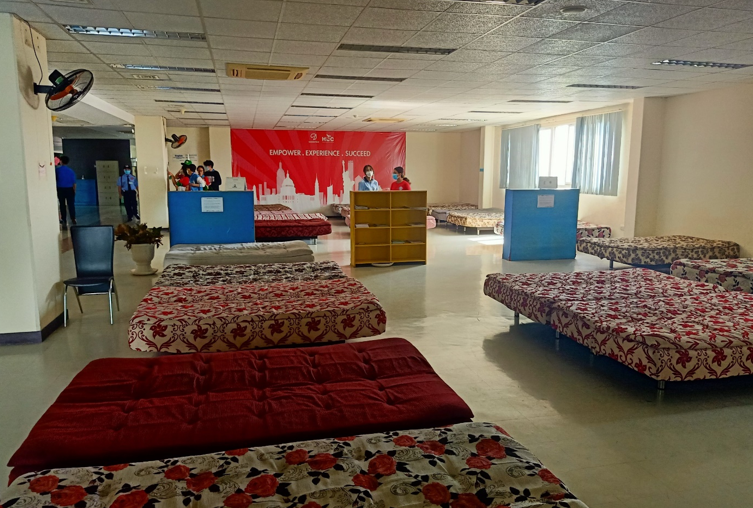 Khu vực nghỉ ngơi cho các bạn sinh viên
