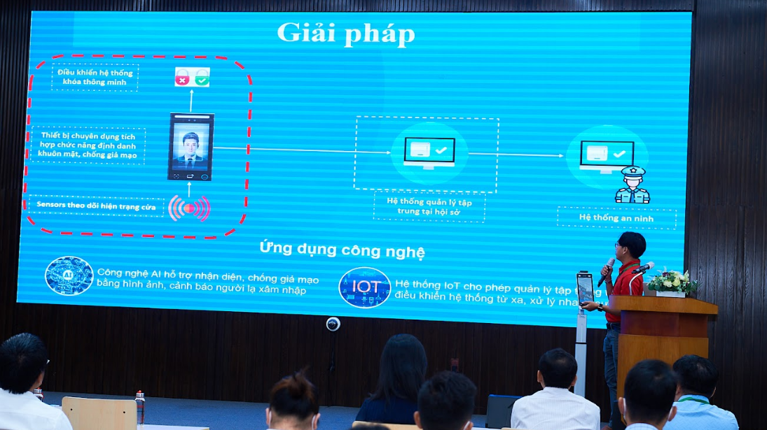 Phần demo kỹ thuật giúp hiểu kỹ hơn về cách thức vận hành của các ứng dụng trong dịch vụ giám sát nhân công và ứng dụng AI kiểm soát ra vào khu vực đặc biệt