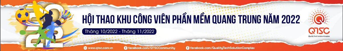 Mời tham gia Hội thao Khu Công viên phần mềm Quang Trung năm 2022