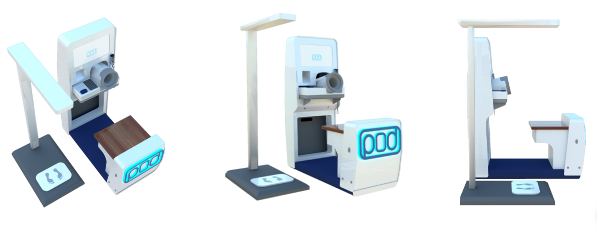 Hệ thống máy khám sức khỏe tự động POD
