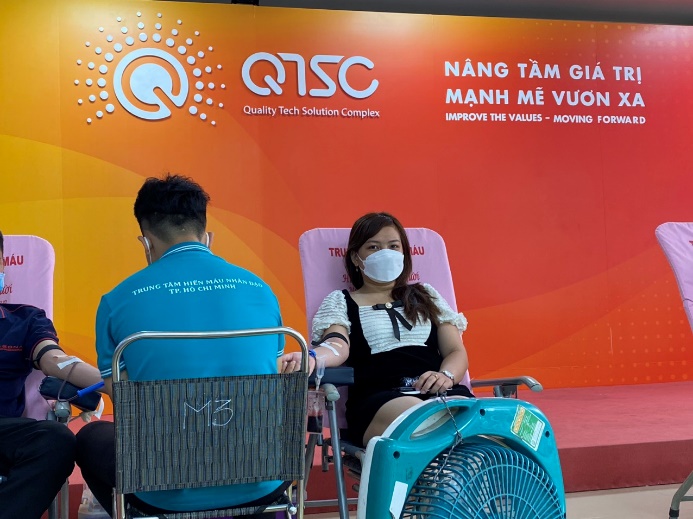 chương trình hiến máu “Hiến giọt máu đào – Trao đời sự sống”