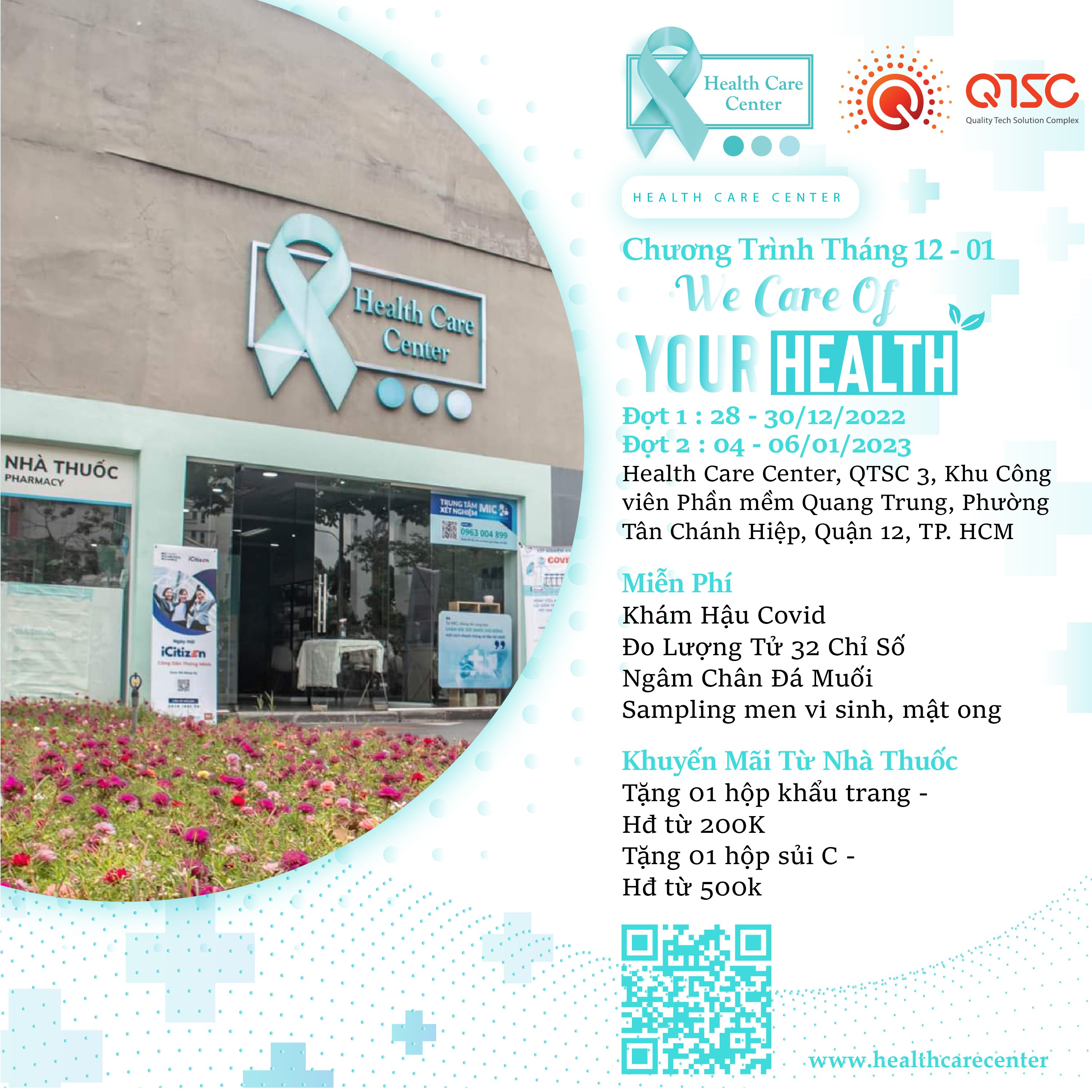 Health Care Center tổ chức chương trình phục hồi sau Covid-9 dành riêng cho nội khu QTSC