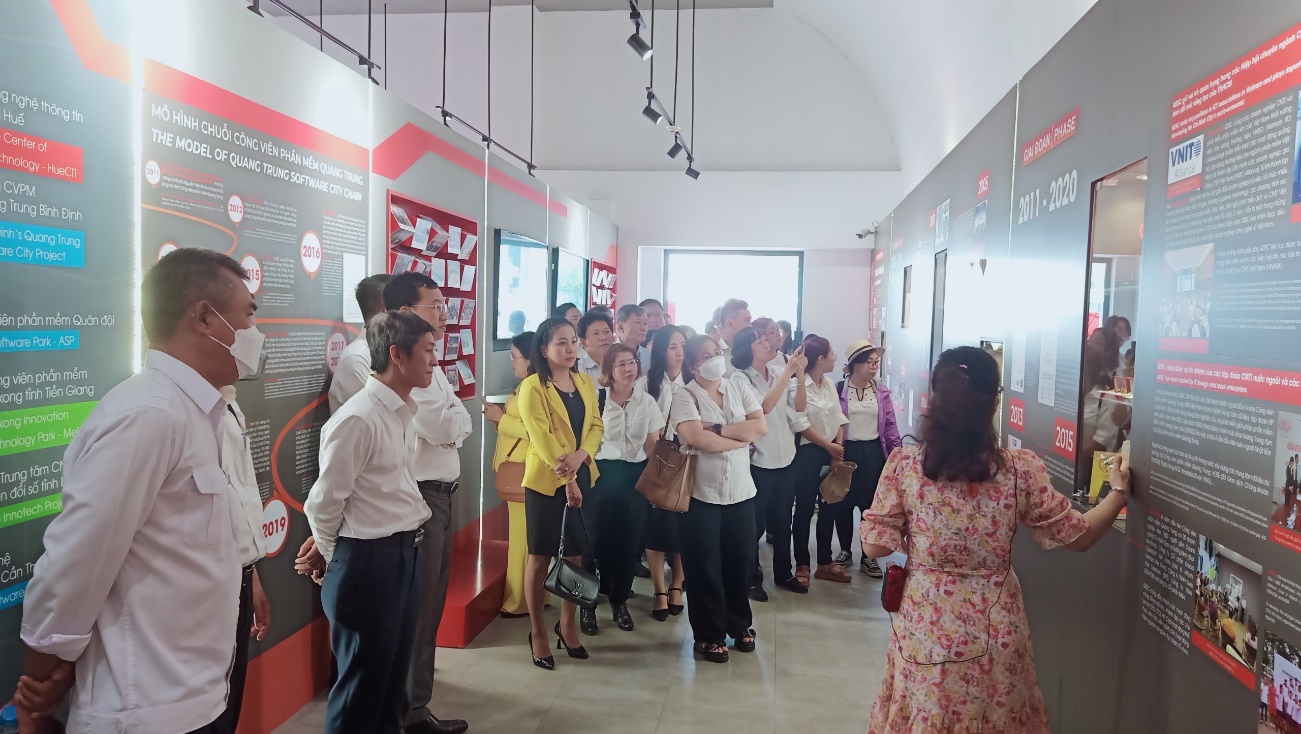 Bảo tàng QTSC: nơi trưng bày các kỷ vật, hình ảnh, ghi nhận những chặng đường lịch sử phát triển của QTSC, đồng thời là nơi giới thiệu và triển lãm các giải pháp công nghệ mới