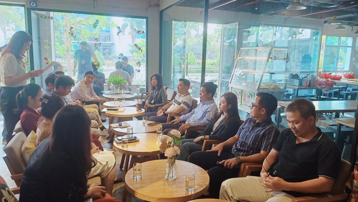 Photos of the meeting of QTSC CEO Club in early 2023