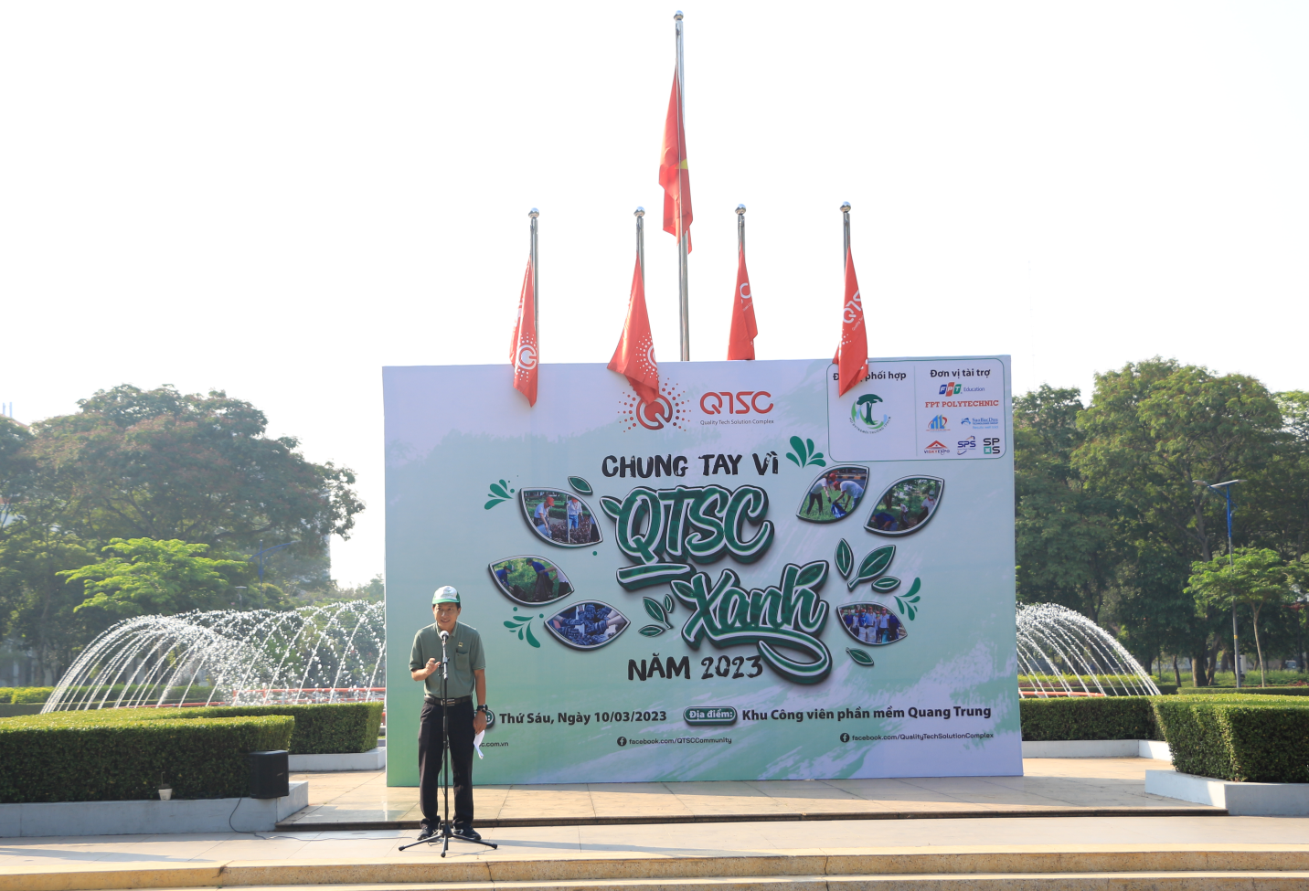 Mr. Huynh Tan Dat - Vice Chairman of HANE delivered the opening speech of the program