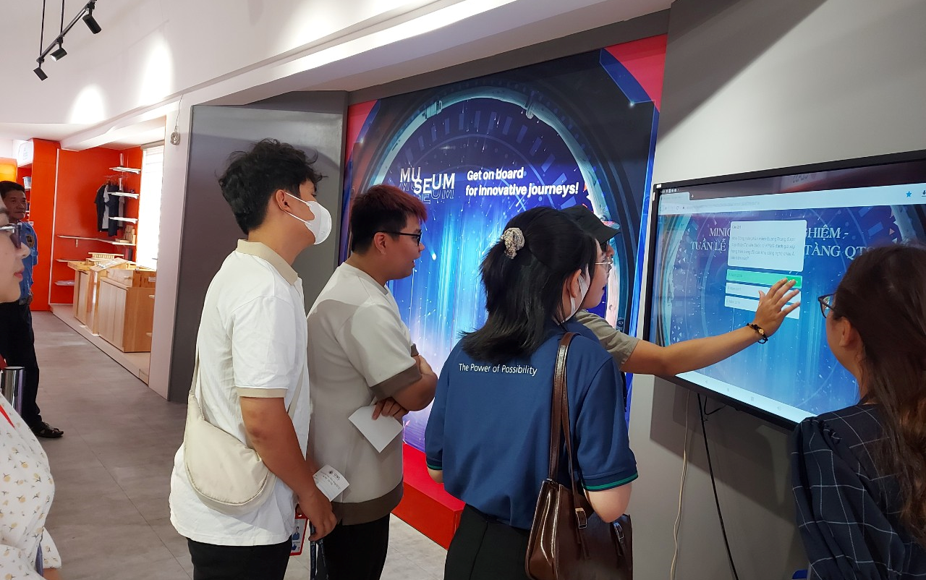 Tham gia minigame các câu hỏi trắc nghiệm về Bảo tàng và Khu Công viên phần mềm Quang Trung