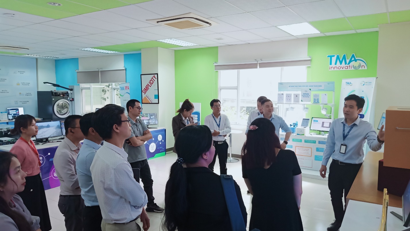 Tham quan các giải pháp công nghệ tại TMA Innovation cùng tìm cơ hội hợp tác giữa các thành viên