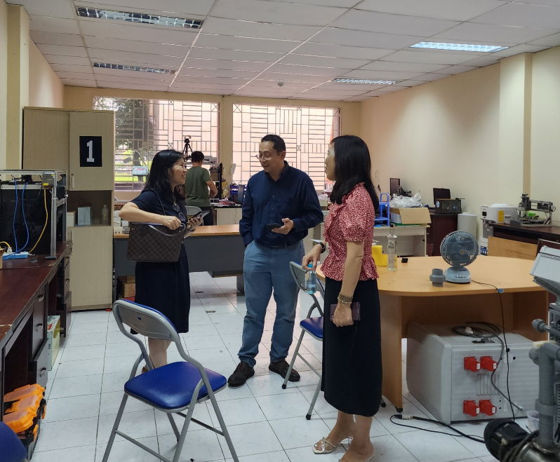 Visiting and knowing about technologies being researched at QTSC R&D Labs