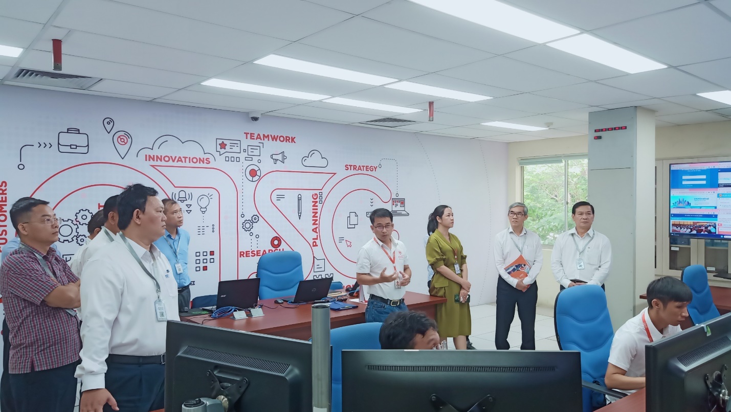 Visiting QTSC Telecom Center