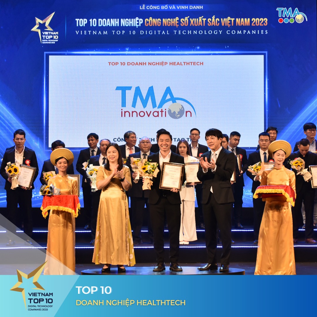 TMA tự hào được vinh danh tại 4 hạng mục thuộc “Top 10 doanh nghiệp số xuất sắc Việt Nam 2023” 