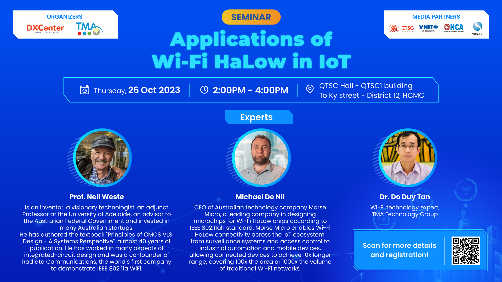 Invitation to Seminar “Application of Wi-Fi Halow in IoT”