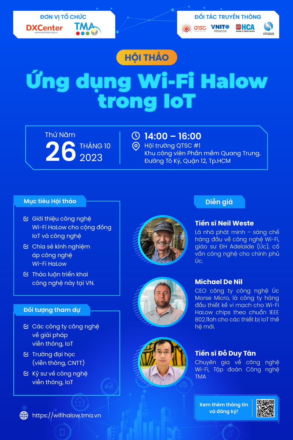 Khám phá sức mạnh của Wi-fi Halow và IoT tại Hội thảo “ứng dụng Wi-fi Halow trong IoT”
