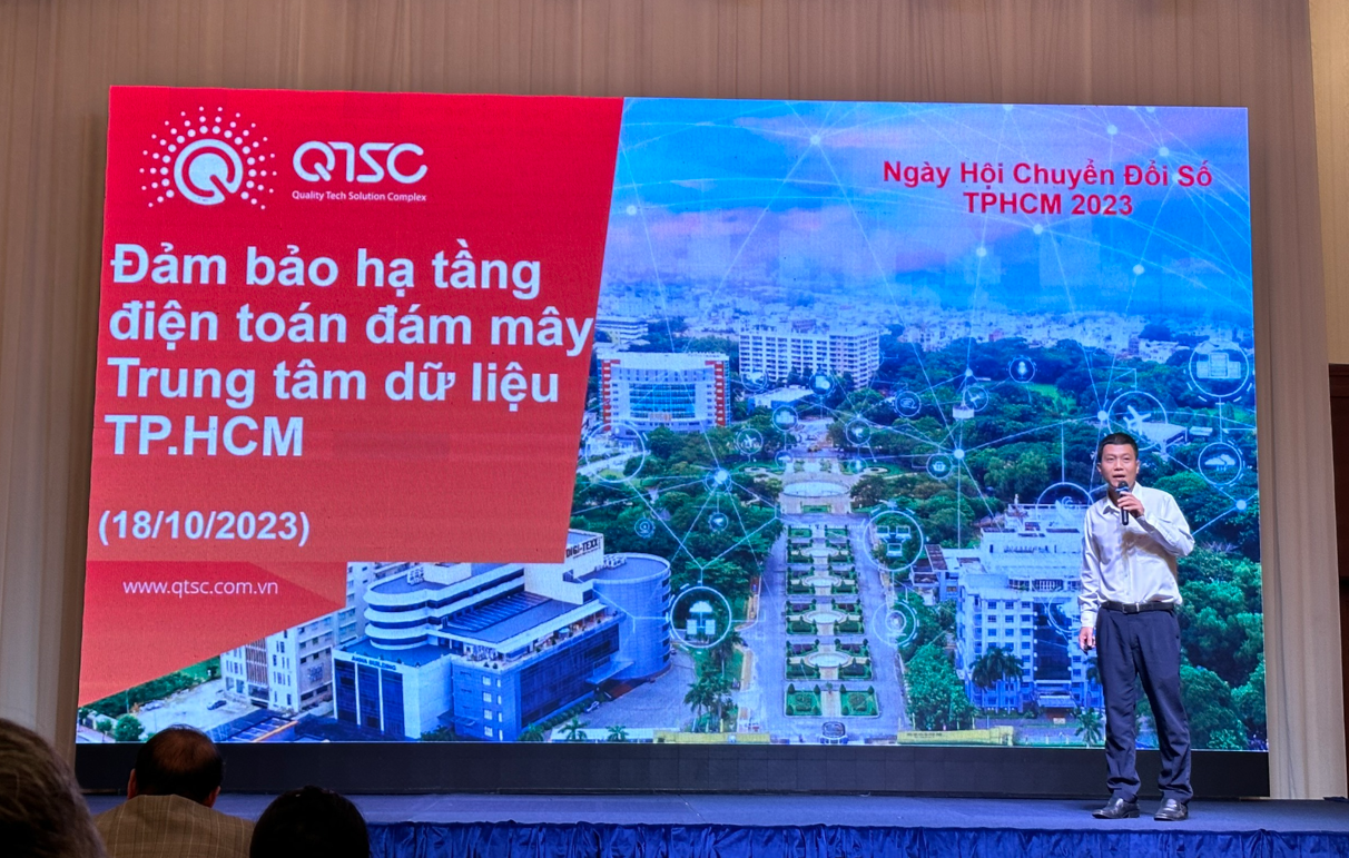QTSC tham gia Tuần lễ chuyển đổi số TP.HCM năm 2023