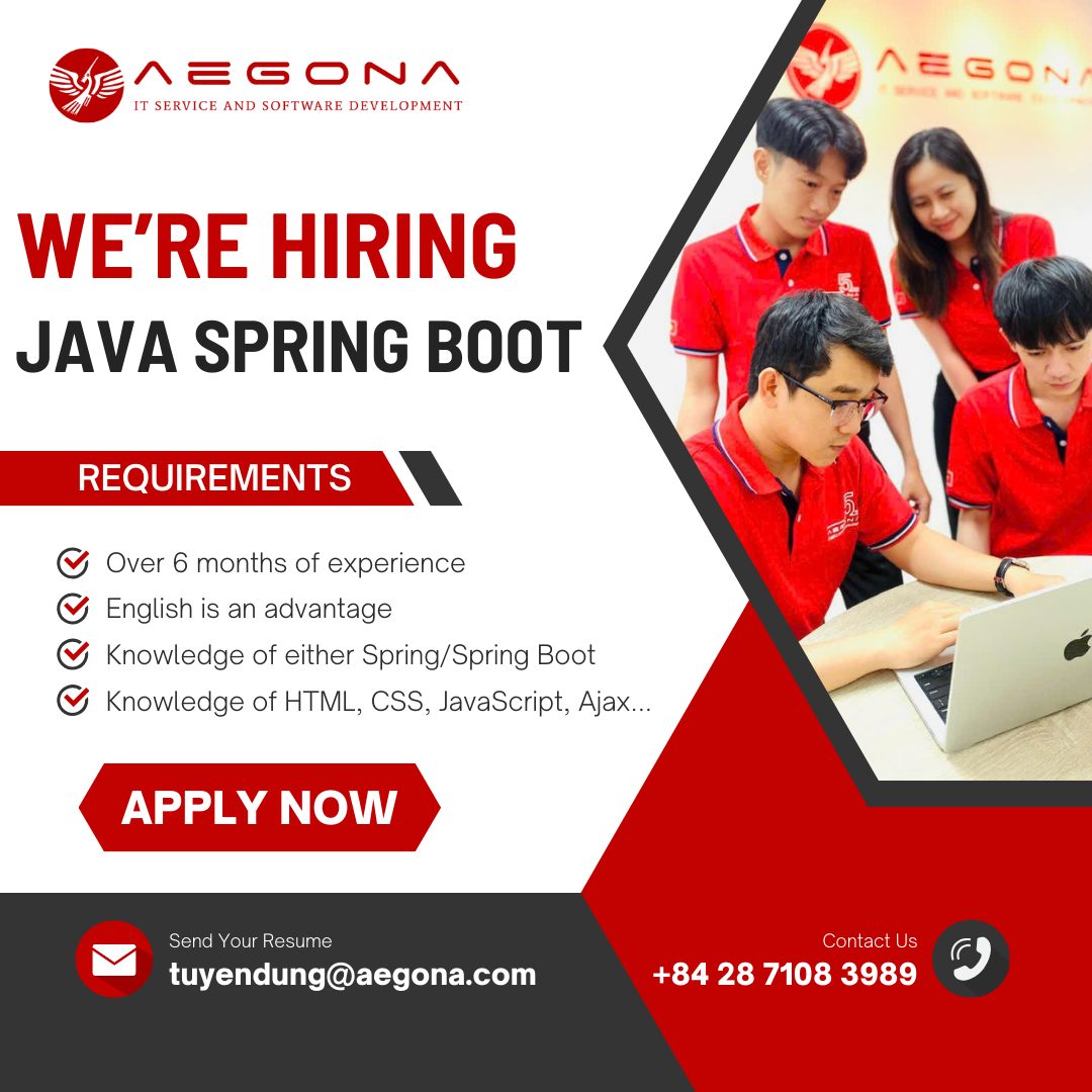 Aegona tuyển gấp nhiều vị trí trong tháng 12/2023
