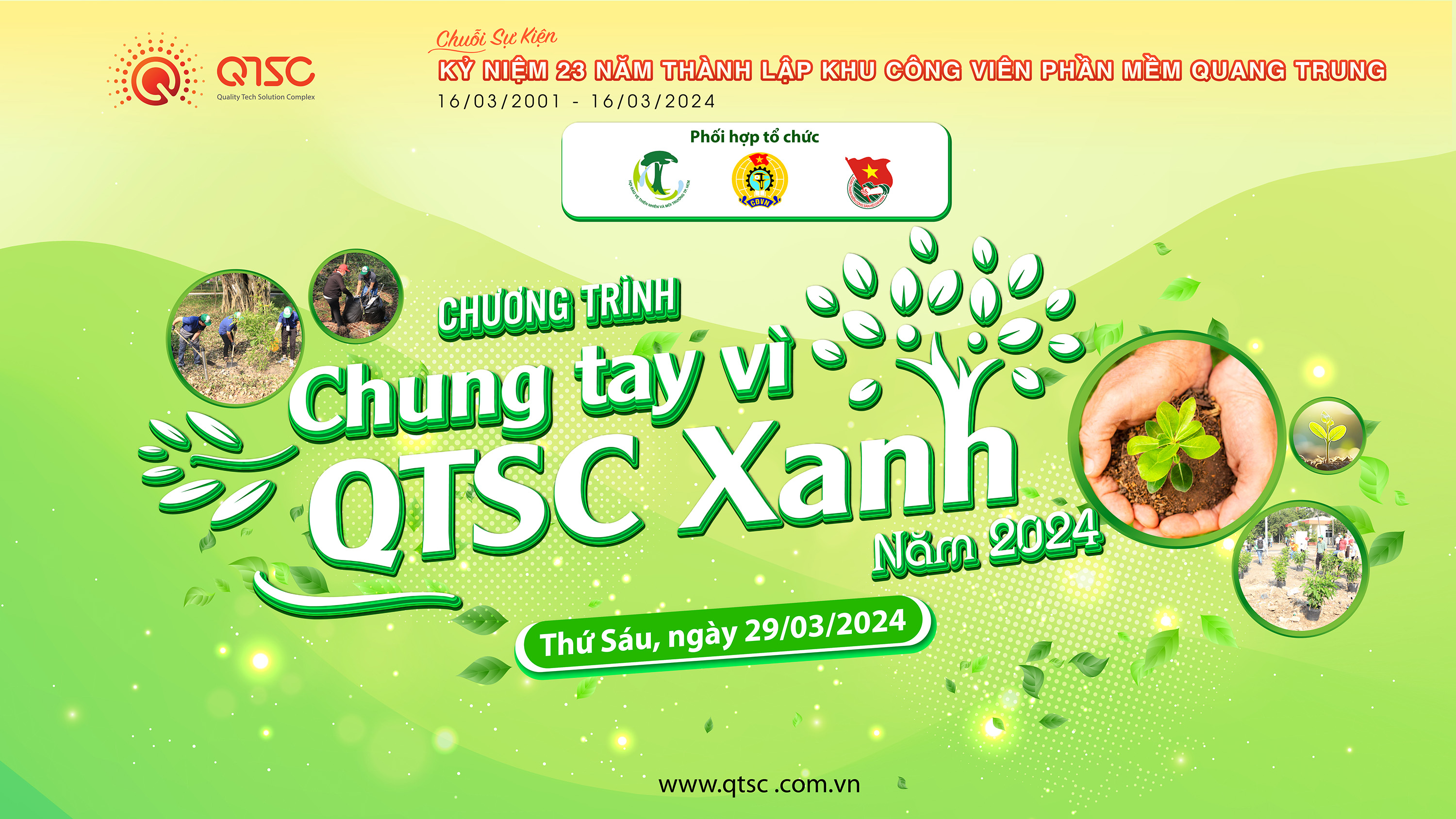 chương trình “Chung tay vì QTSC xanh”