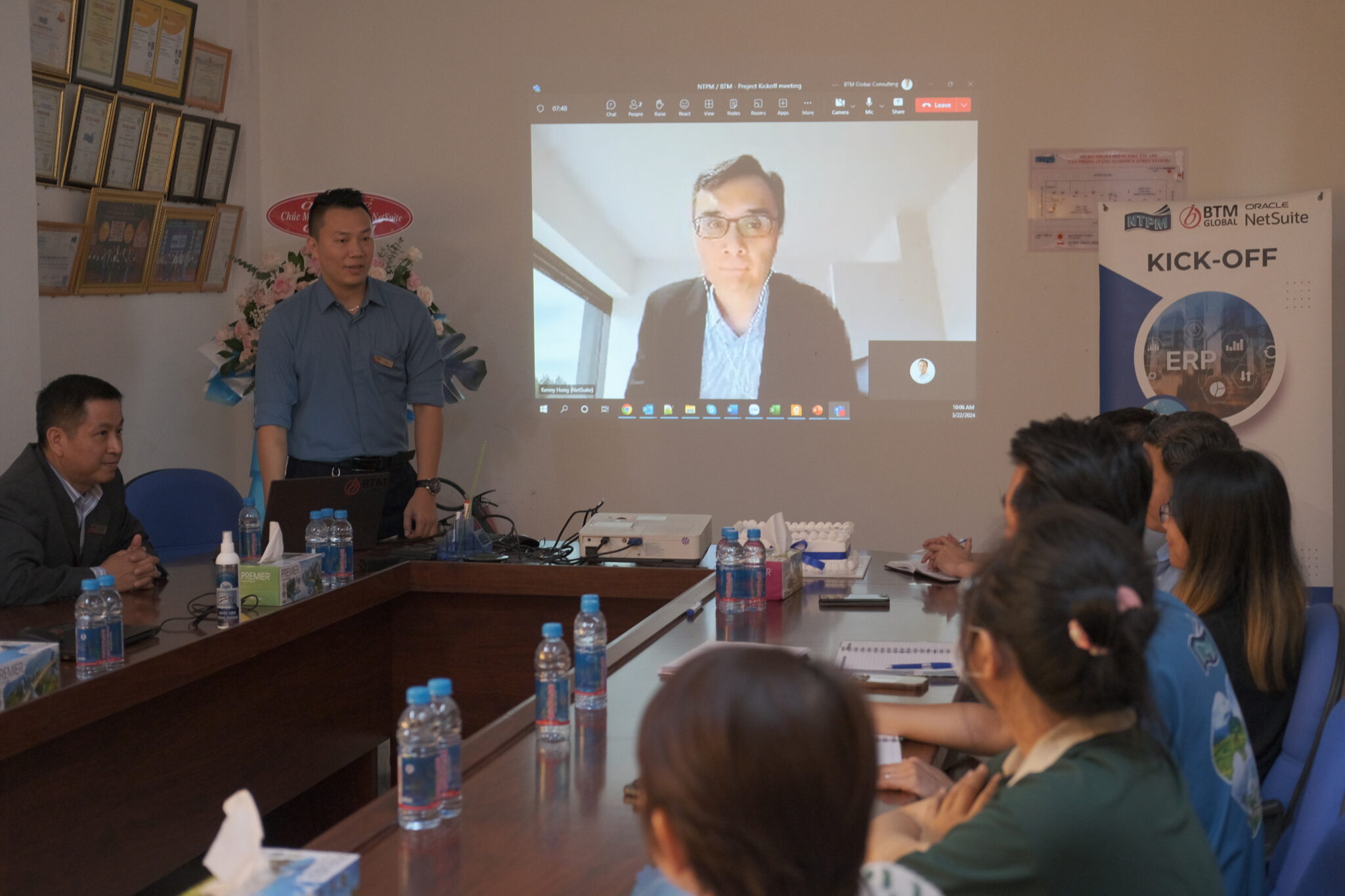 NTPM và BTM Global Việt Nam khởi động dự án Chuyển đổi số với Oracle NetSuite Cloud ERP 