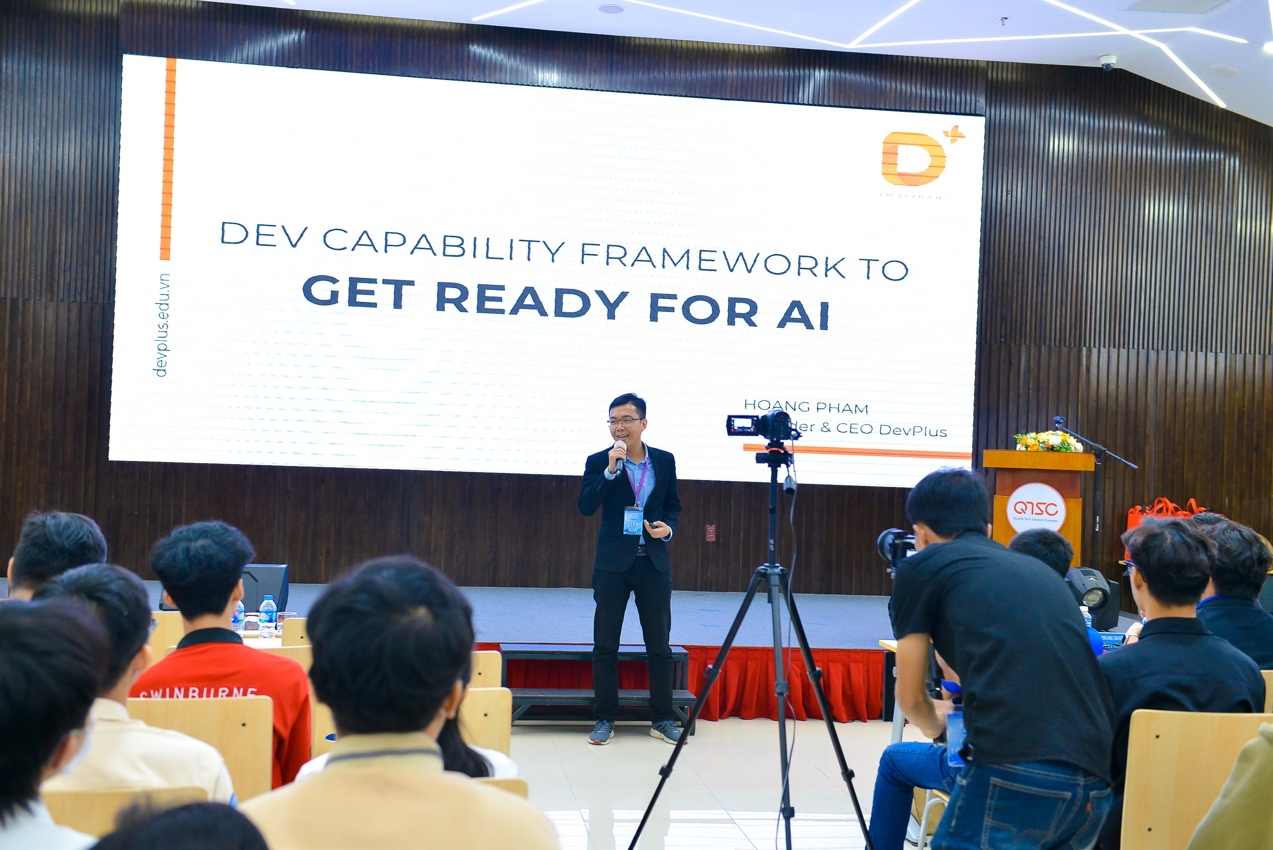 Ông Phạm Vũ Huy Hoàng, CEO, Công ty Cổ phần Dev Plus