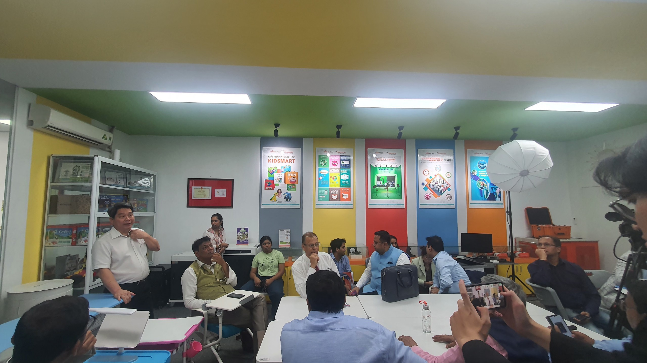 Visiting STEAMZone center
