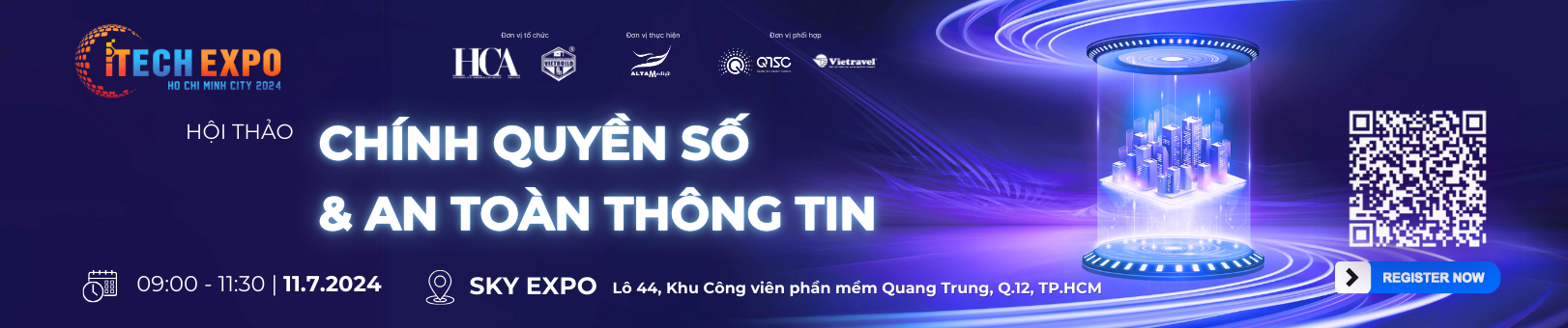 Mời tham dự Hội thảo “Chính quyền số và An toàn thông tin” và tham quan triển lãm công nghệ