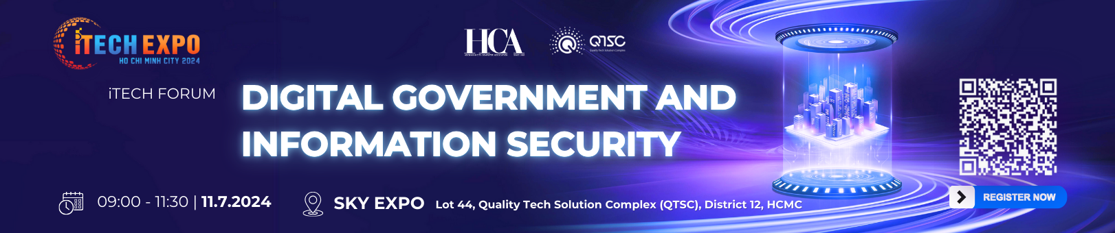 Invitation to attend the seminar “Digital Government and Information Security”